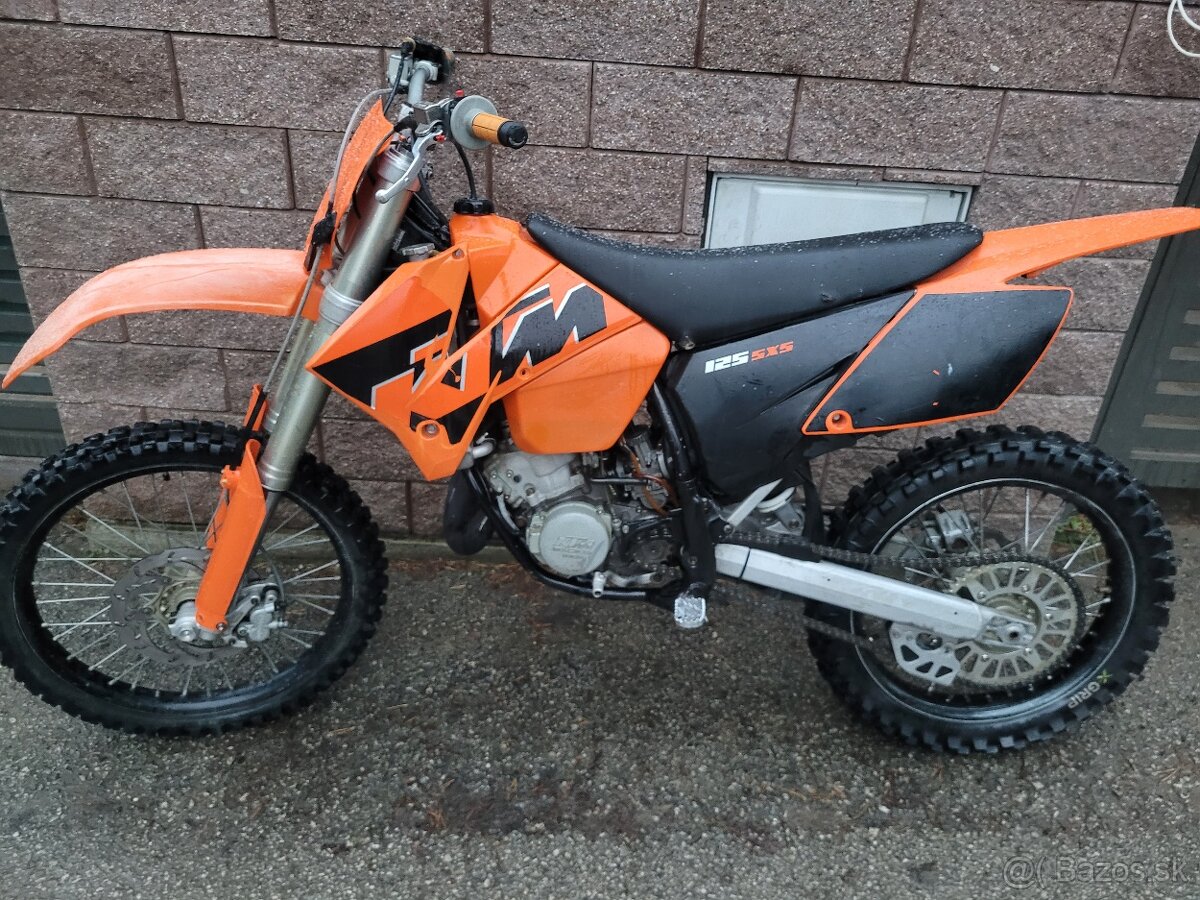 KTM SX 125 2005 motocross