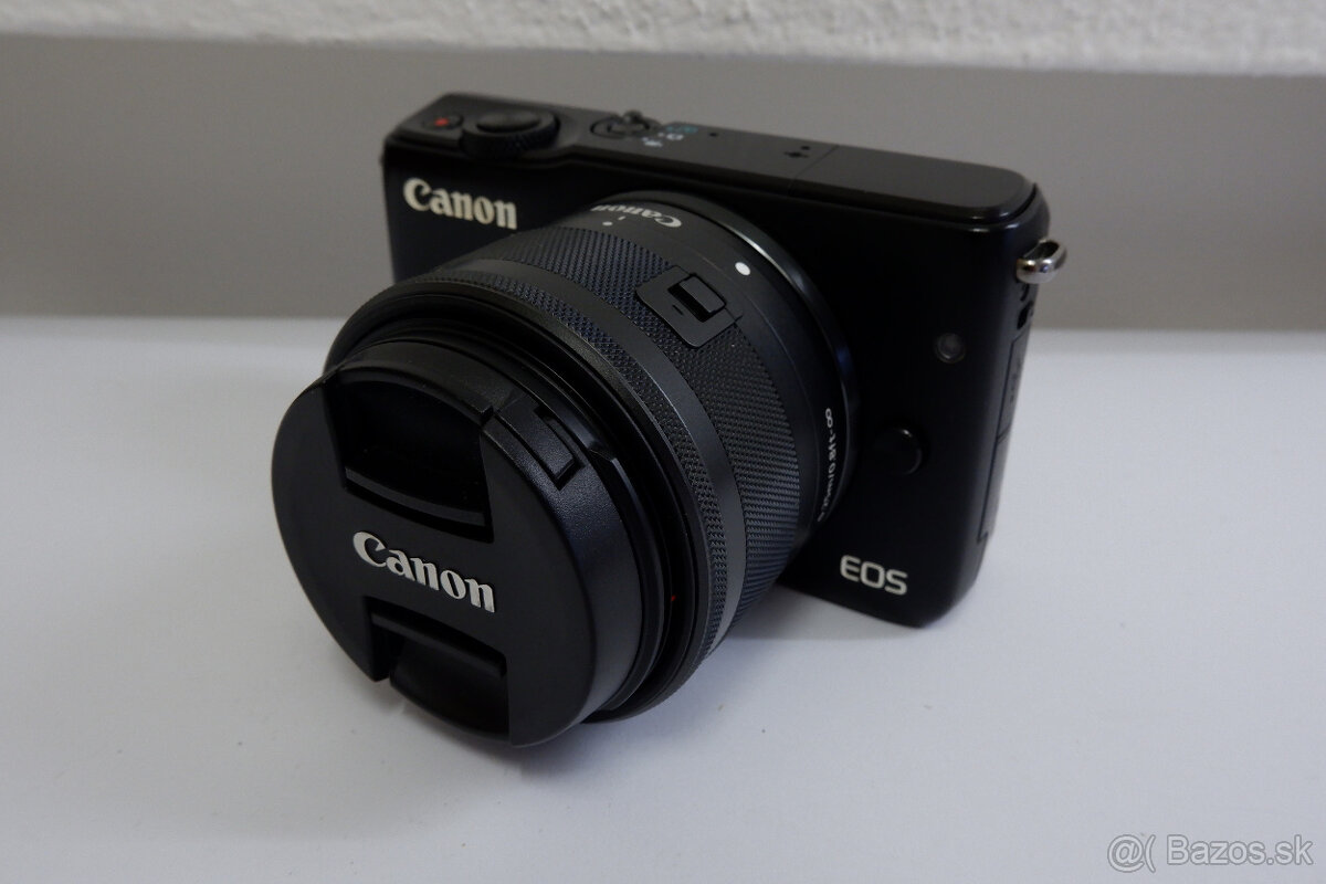 Canon EOS M10 + objektív 15-45mm