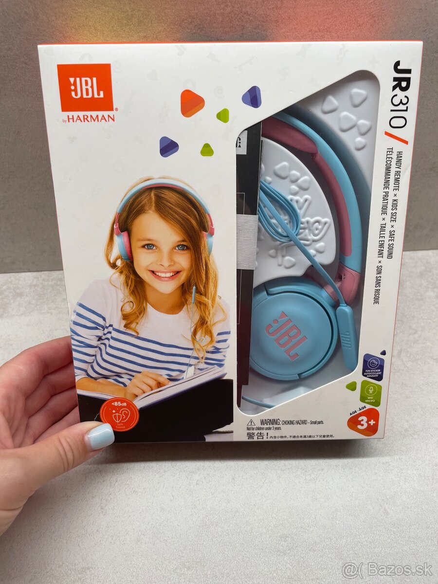 Jbl detske sluchadla JR310 cisto nove