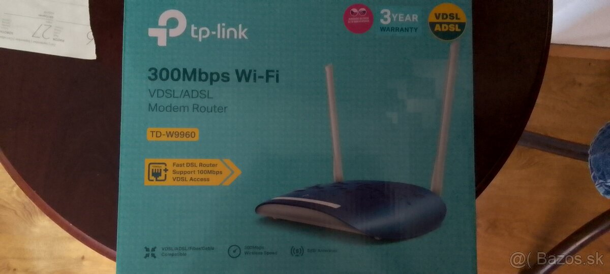 TD W9960 Tplink uplne nový predám pošlem