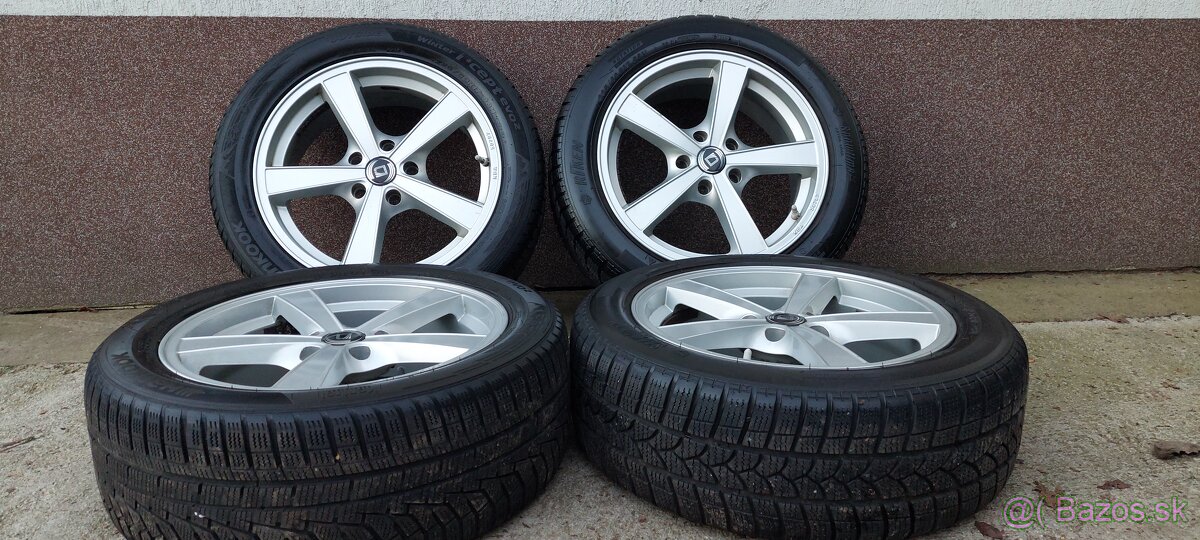 ALU 5x115 a zimné Hankook, Riken 225/50 R17