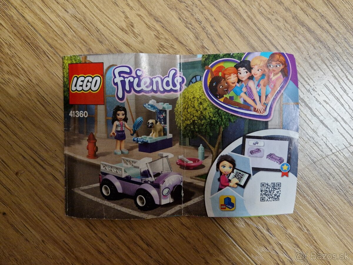 Lego friends mobilna veterinarna klinika