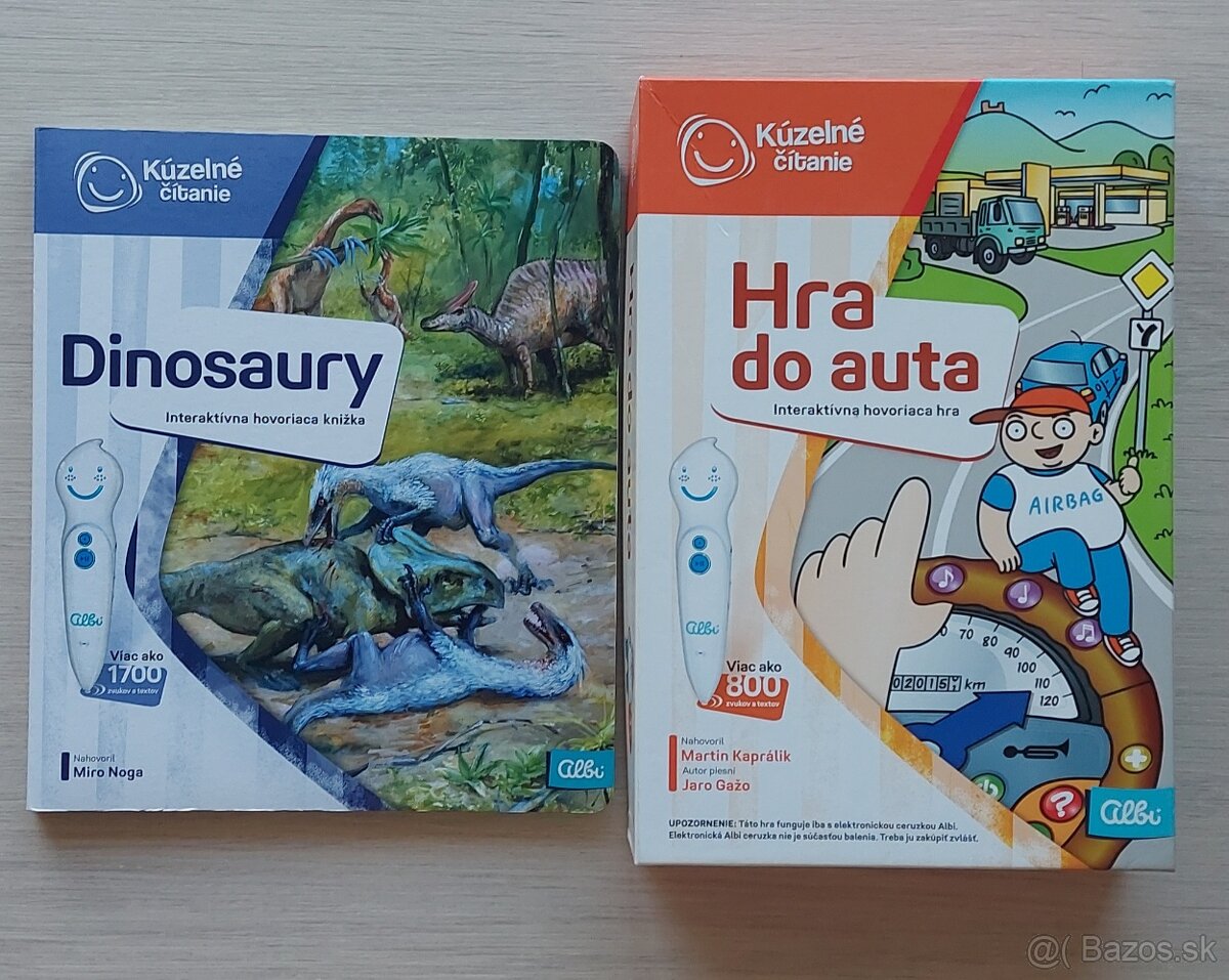 Kúzelné čítanie - Dinosaury a Hra do auta