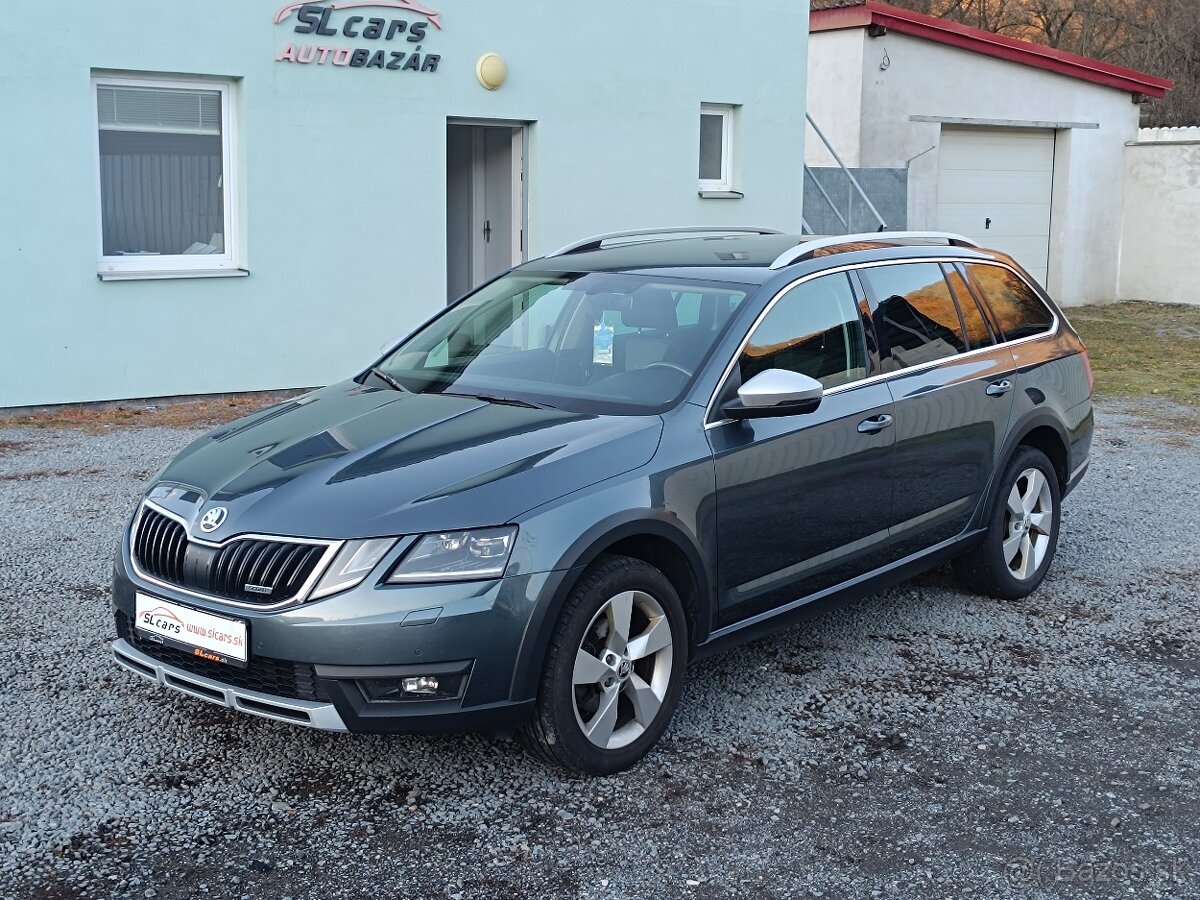 Škoda Octavia combi III FL Scout 2,0 TDi 110 kW DSG 4x4