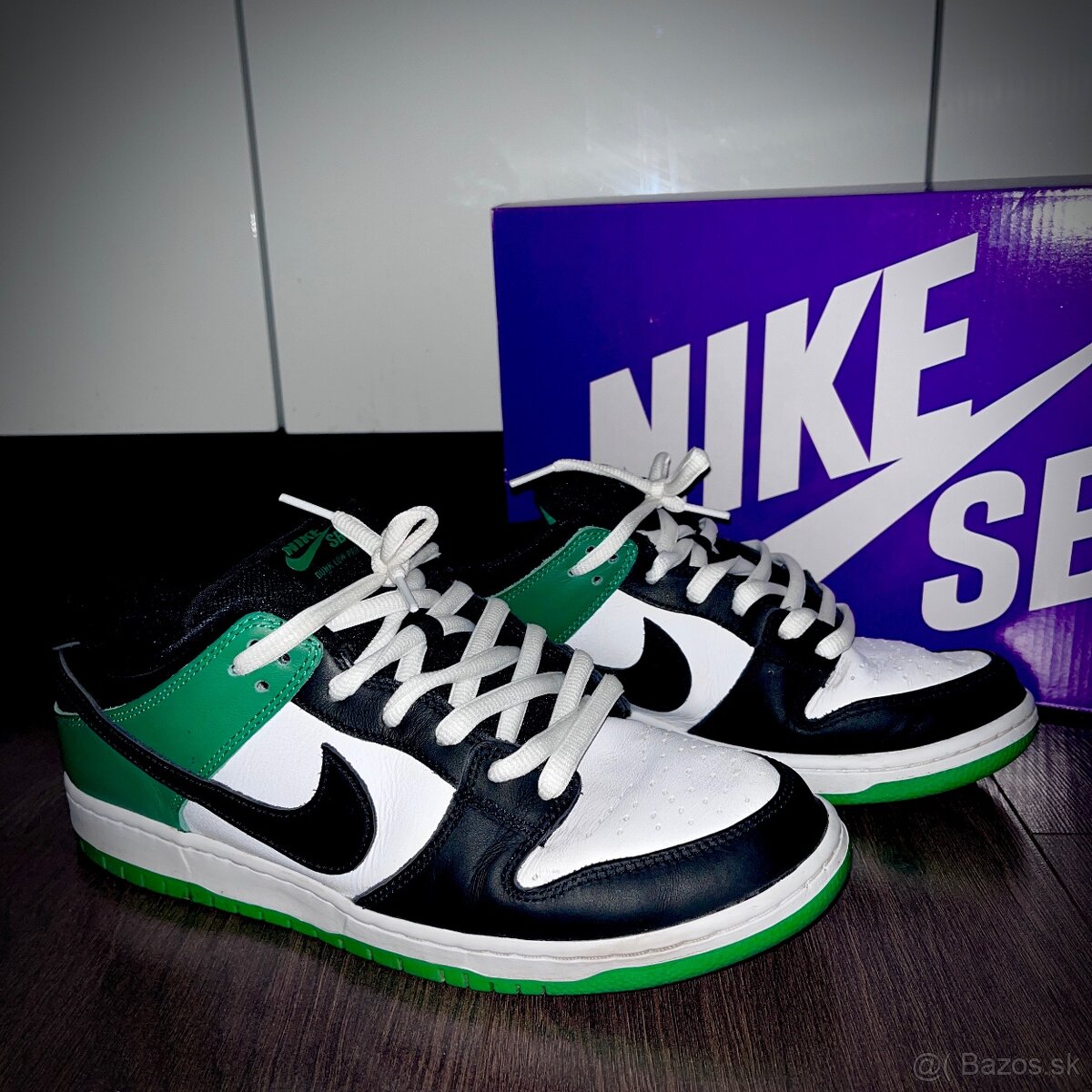 Nike sb dunk low pro classic green