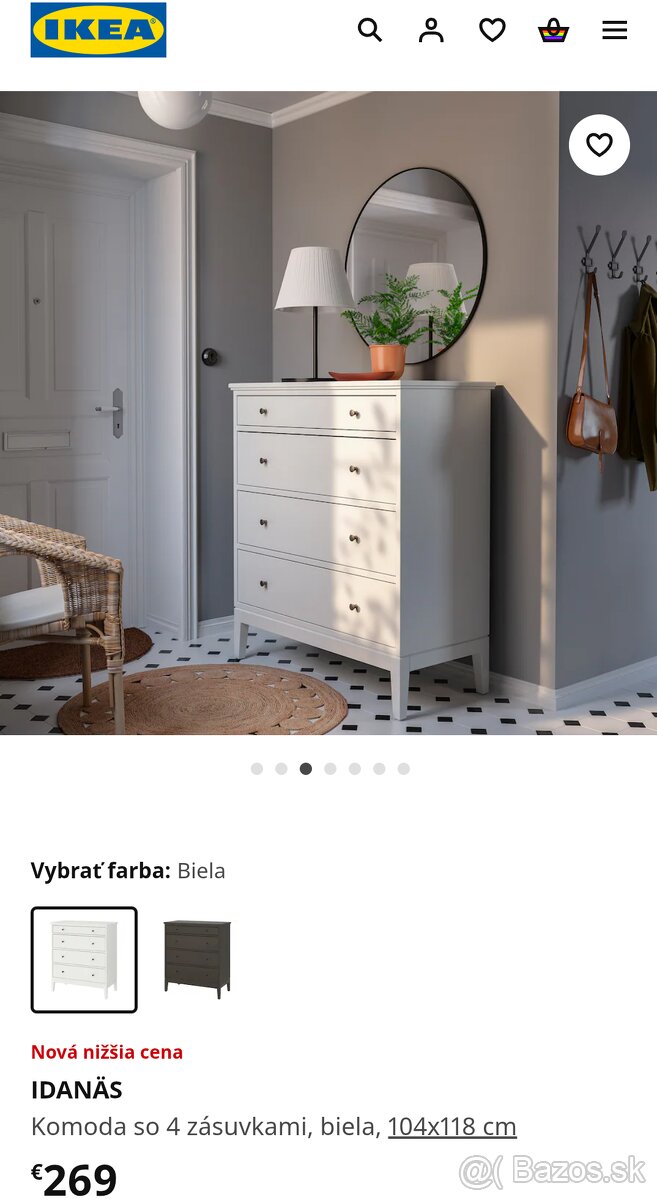 IKEA Idanäs Top stav