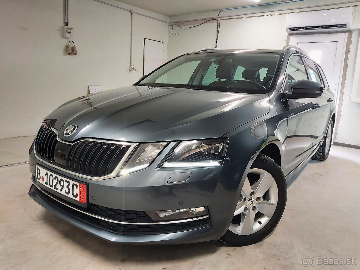 Škoda Octavia Combi 1.6 TDi , 85kw, 9/2018, xenón, Led, koža