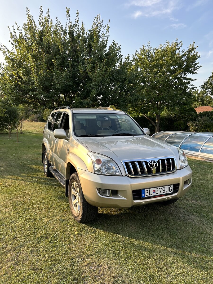 Toyota Land cruiser 3.0 2006 hnedá metalíza automat 4x4