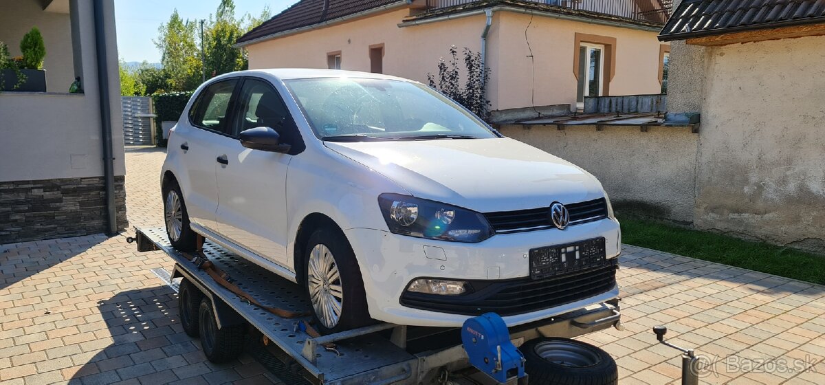 Vw polo 1,4 tdi Ročník 9/2016 Havarované