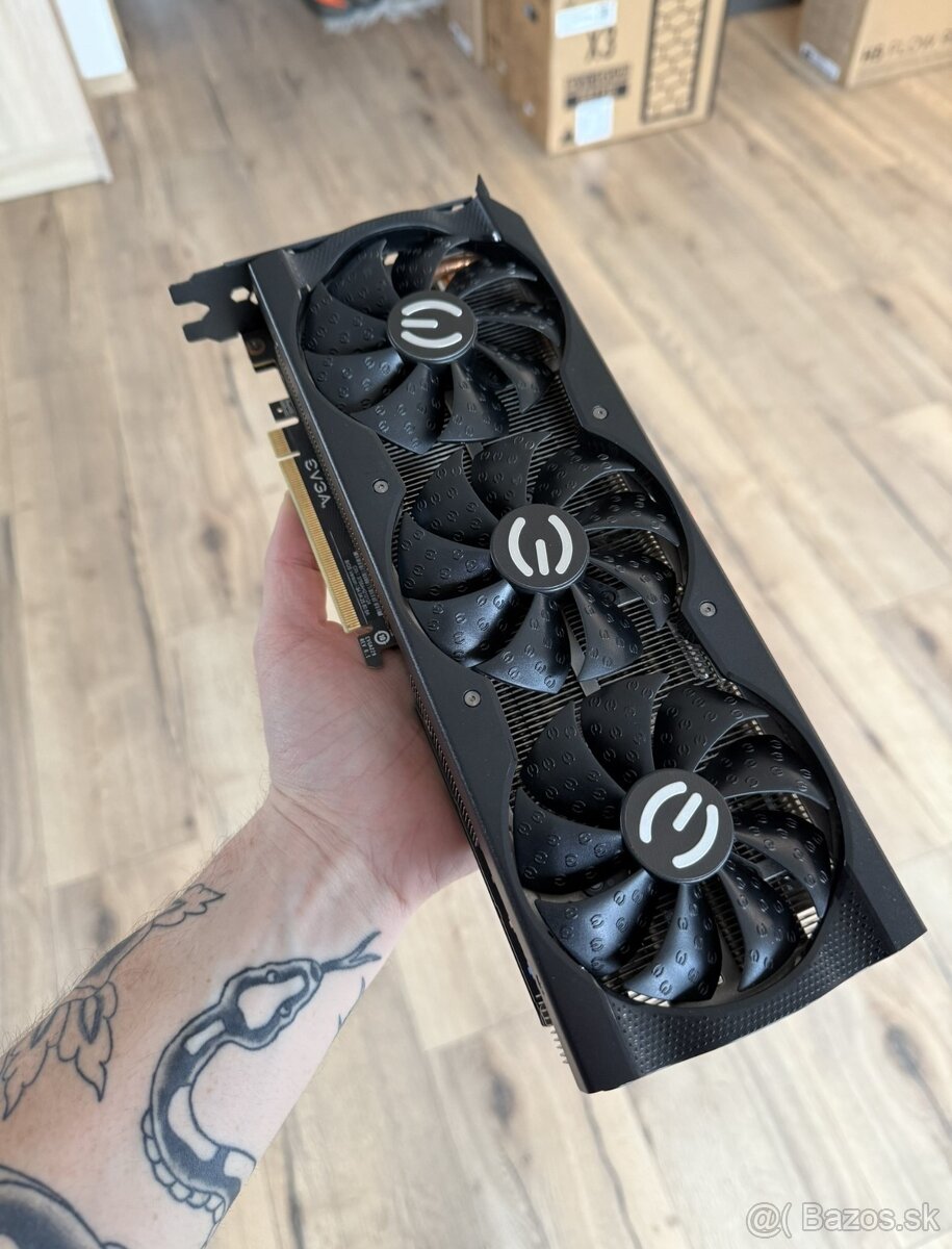 Nvidia RTX 3070 Evga XC3 Ultra 8GB, stav novej karty