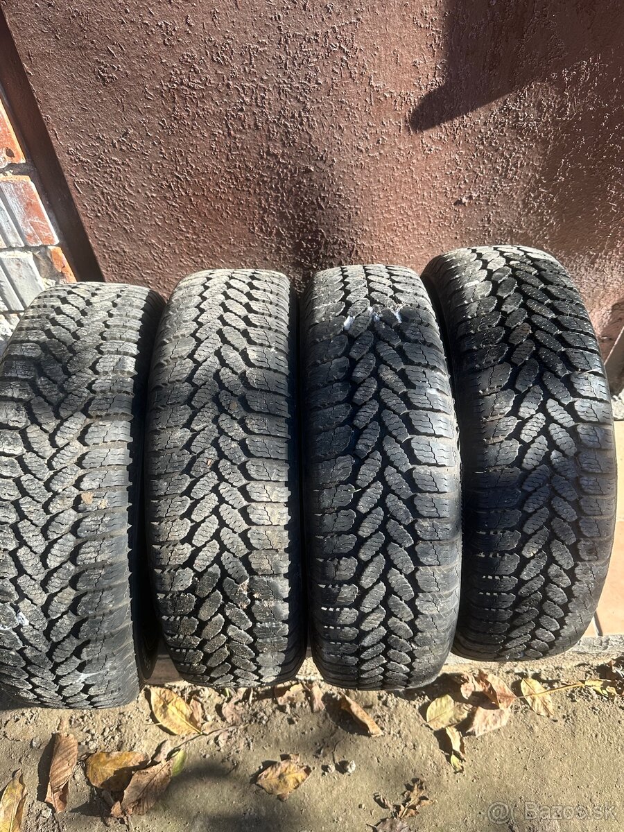 Pneumatiky na diskoch 165/70 R13