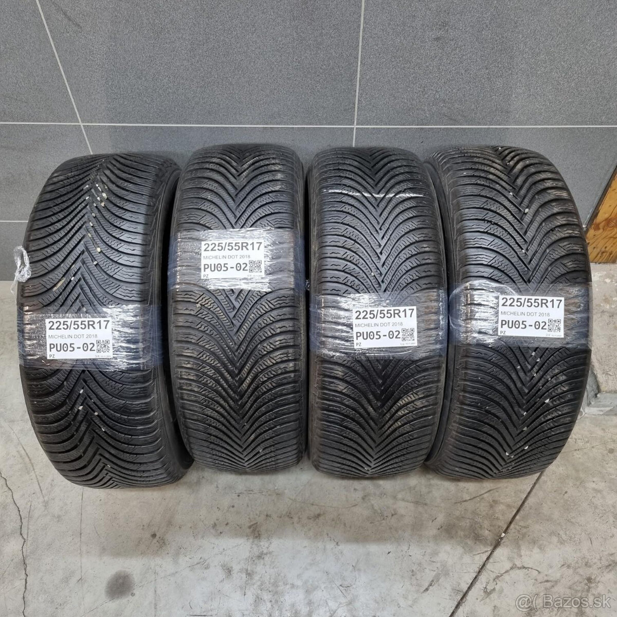 Zimné pneumatiky 225/55 R17 MICHELIN DOT2018