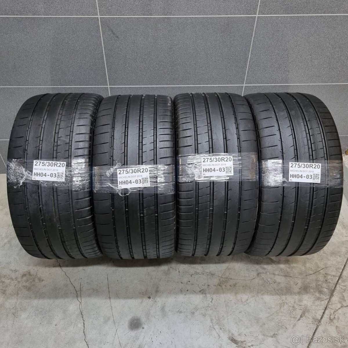 Letné pneumatiky 275/30 R20 MICHELIN DOT2018