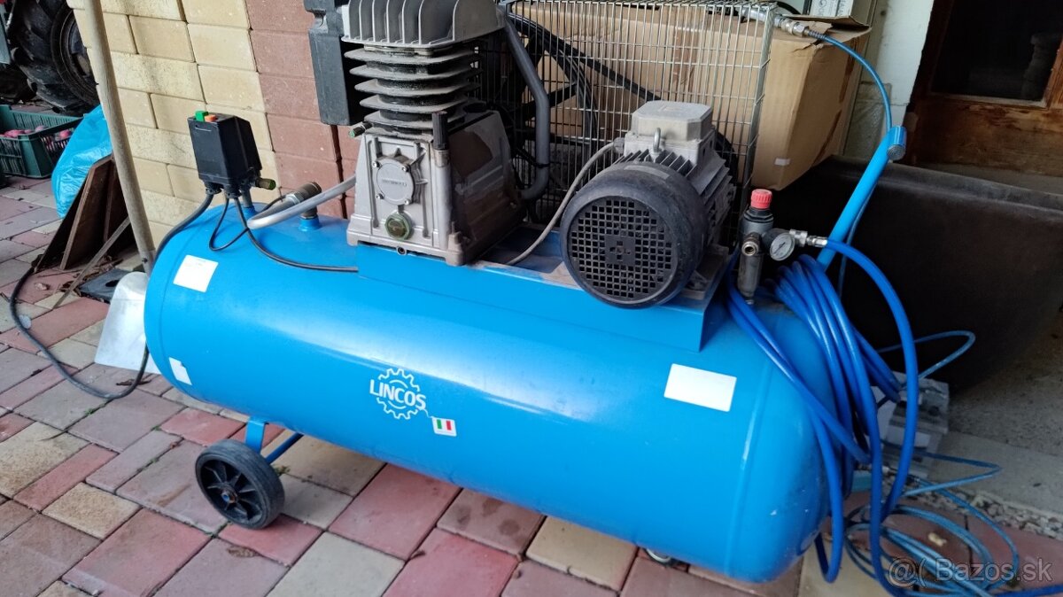 Kompresor Lincos 200l, 4kW, 10bar