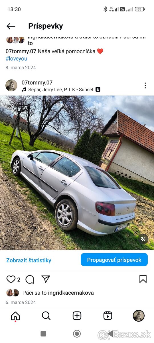 Peugeot 407 2.0Hdi 100kw 6st.manual