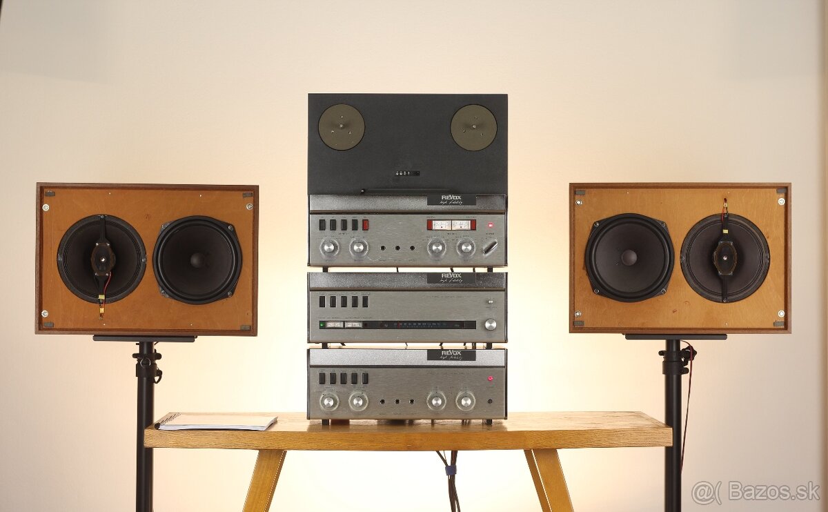 Predám ReVox Set A77 A76 A50 (+plexi)