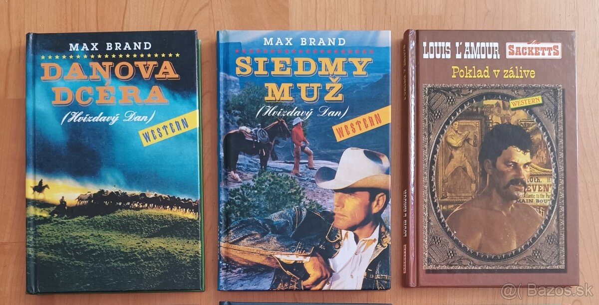 Westerny a dobrodružné Max Brand, L'amour, Zane Grey