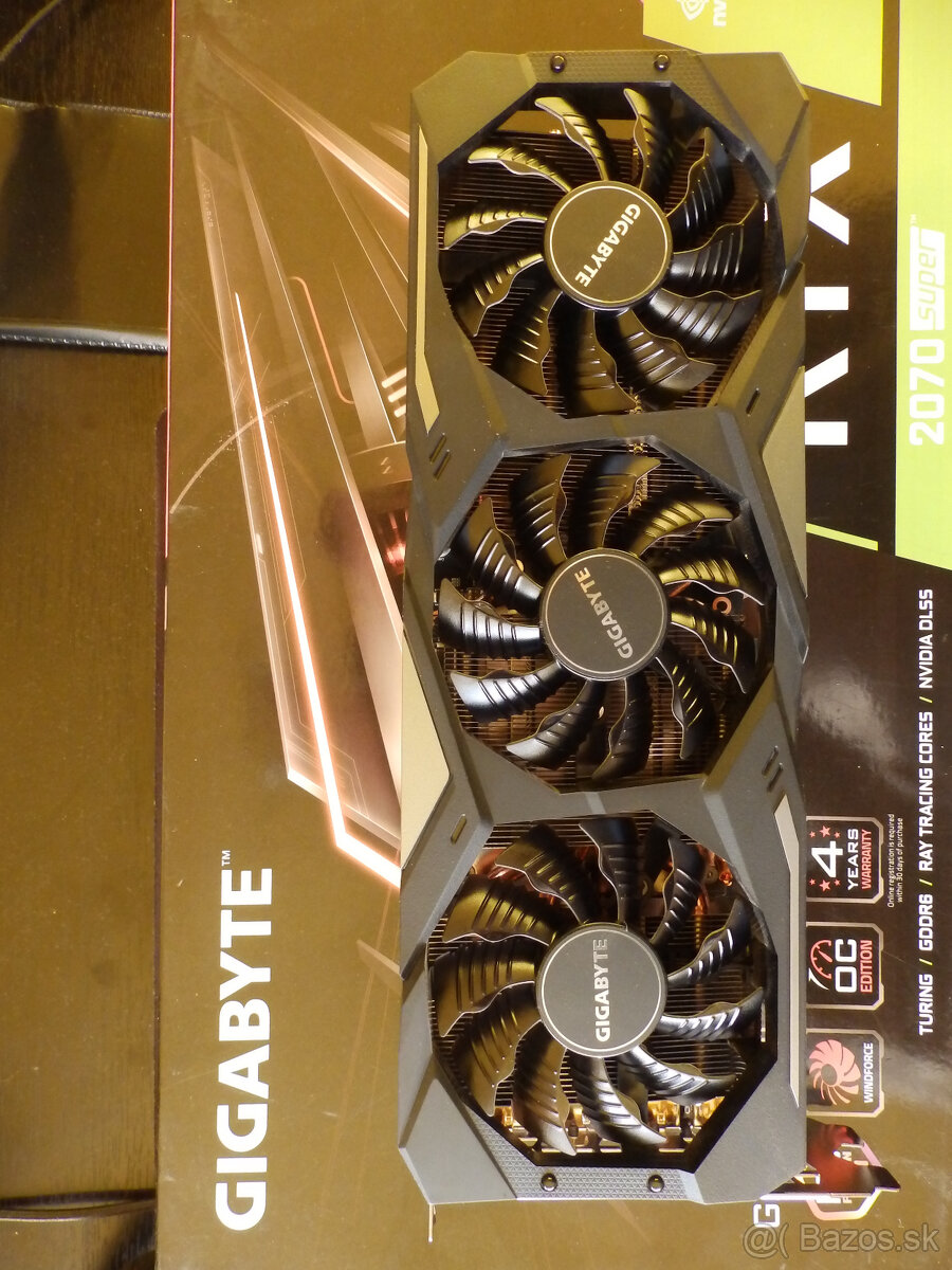 GIGABYTE GeForce RTX 2070 SUPER GAMING OC 3X 8G