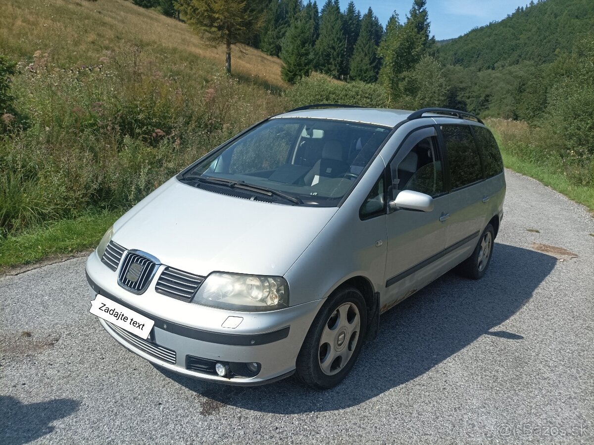 Seat Alhambra 1.9TDI 85kw 7 miestne na diely