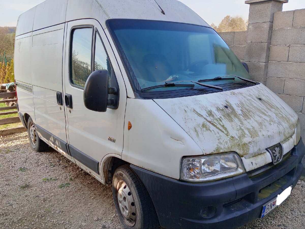 Peugeot boxer diesel 2,0 HDI VYŠŠIA VERZIA