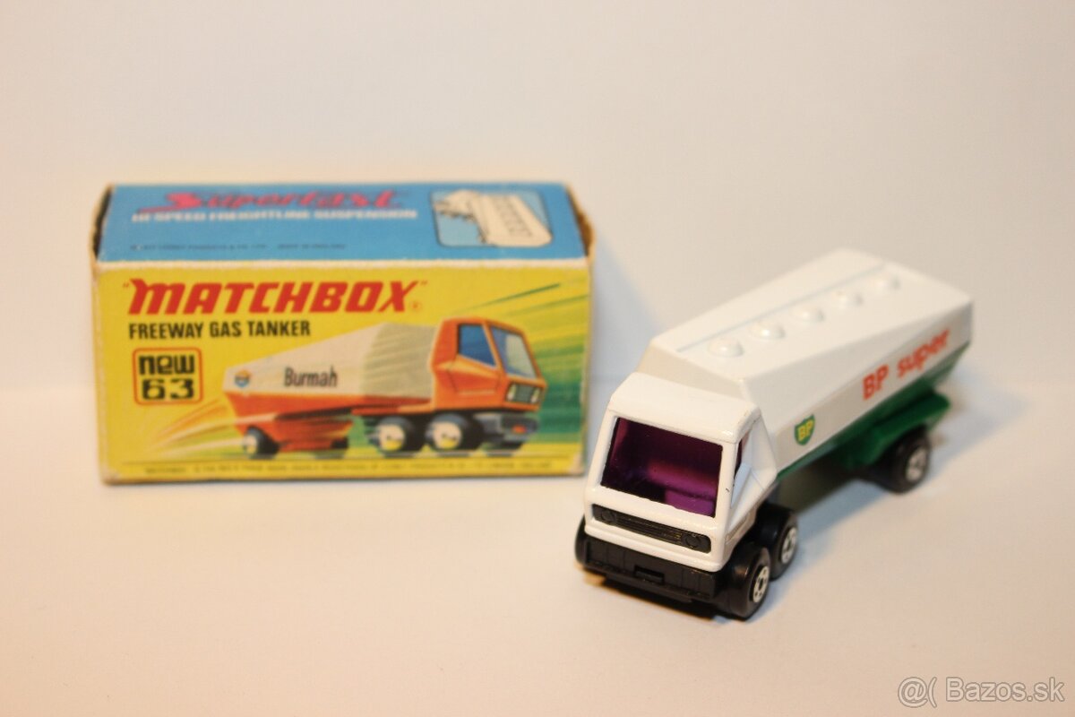 Matchbox SF Freeway gas tanker