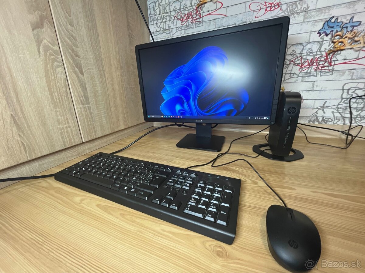 SET HP T640 + DELL MONITOR + KLÁVESNICA A MYŠ