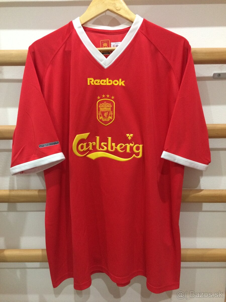 Liverpool FC 2001-2003 reebok (home) dres, veľ. XL (46/48)