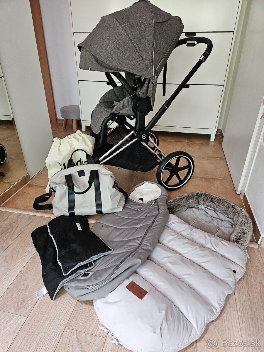 Cybex priam 2022 Manhattan Grey + vybavenie