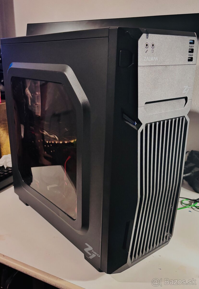 Výkonný herný PC - GTX 1060, i5, 16GB RAM, SSD + HDD - Ideál