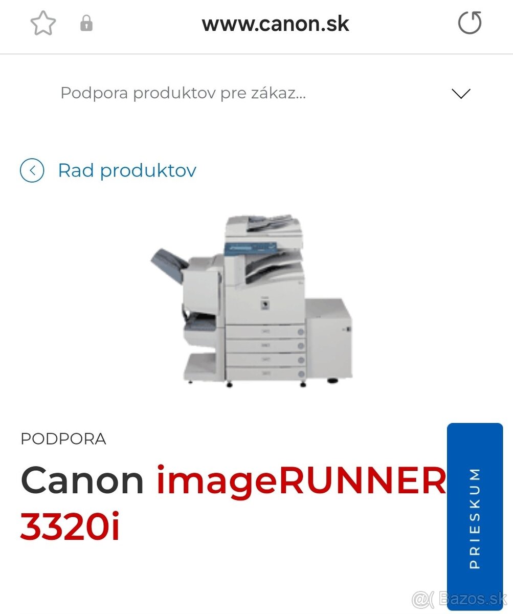 Canon IR 3320 i