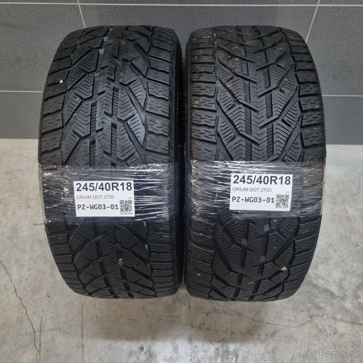 Zimné pneumatiky 245/40 R18 ORIUM DOT2720