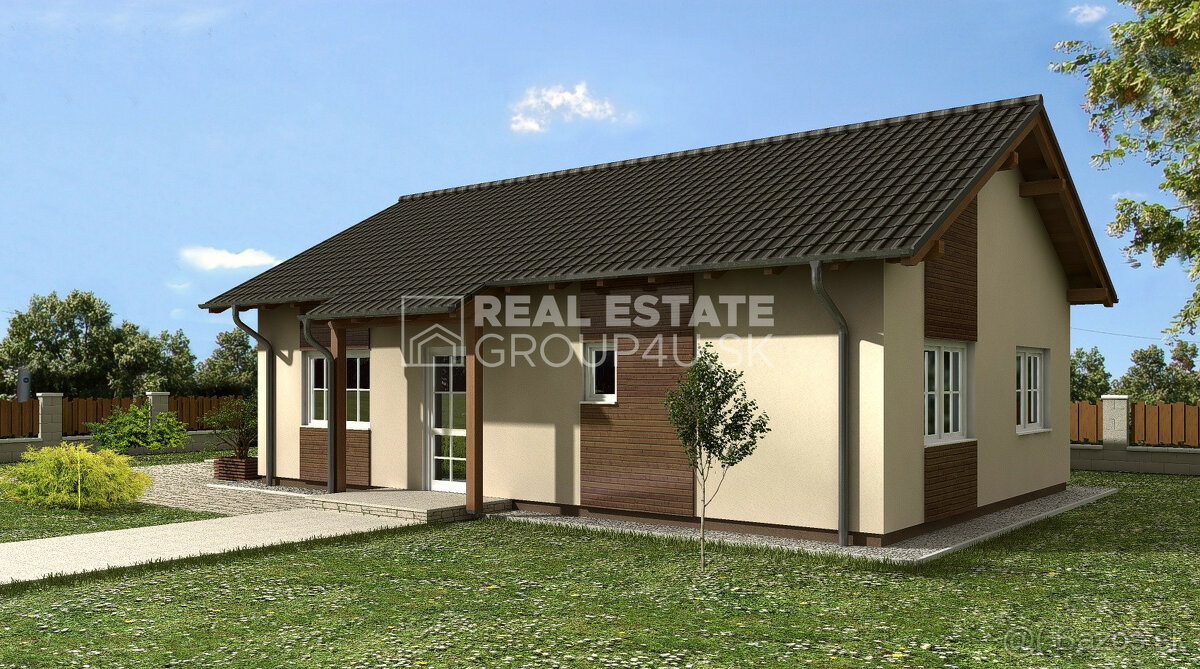 4 IZBOVÝ BUNGALOV  - 104 000.-€