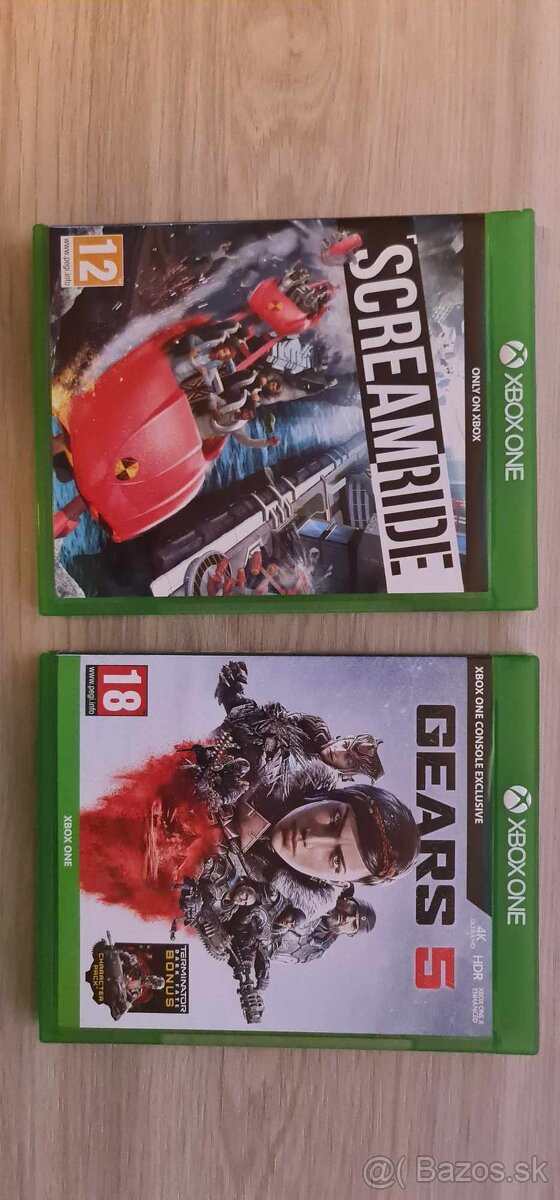 Predám hry na XBOX ONE