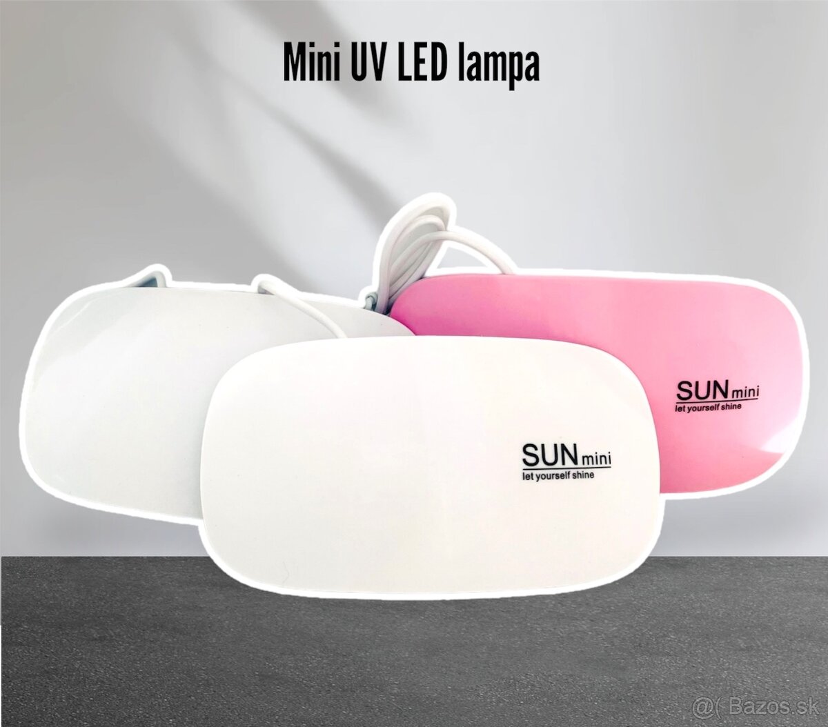 UV LED MINI lampa na nechty