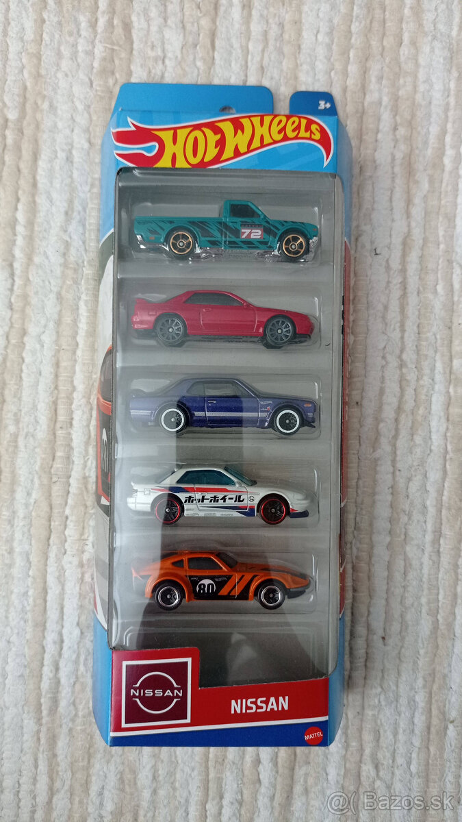 Hotwheels - Nissan 5pack