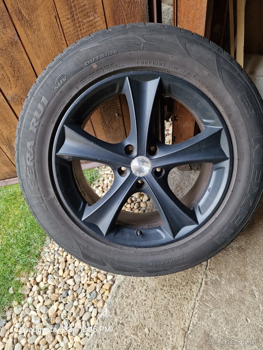 Suzuki Rozteč: 5x114,3 Stredová diera: 60,1