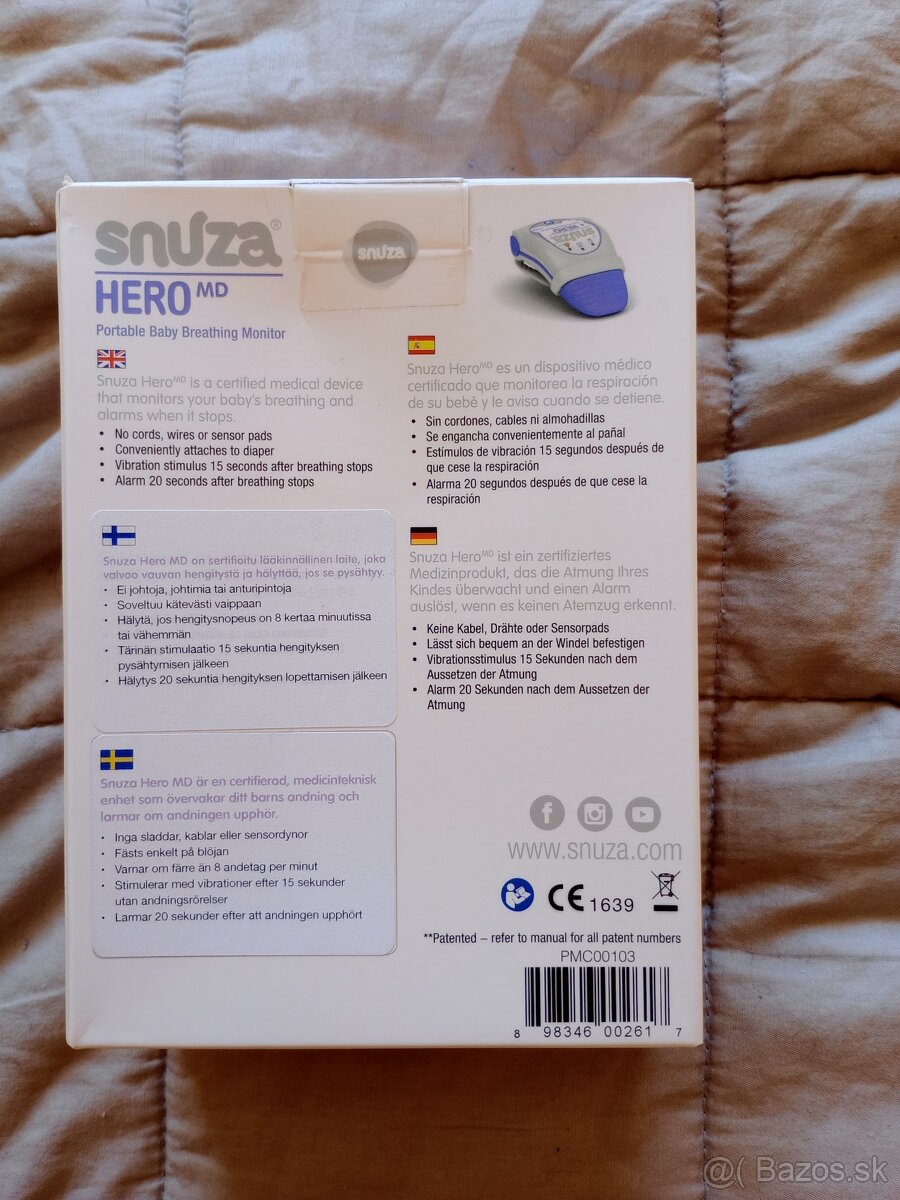 Monitor Dychu Snuza Hero