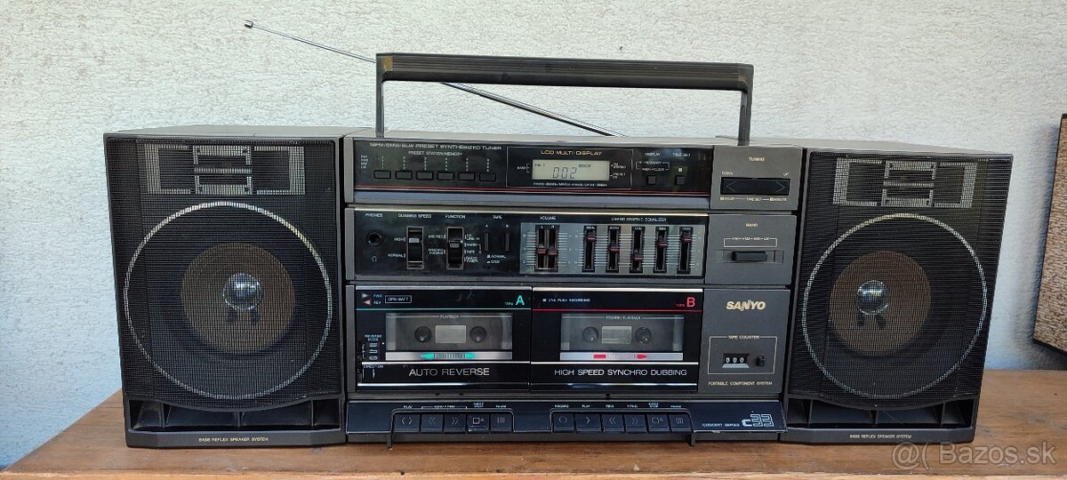 Radiomagnetofon Sanyo