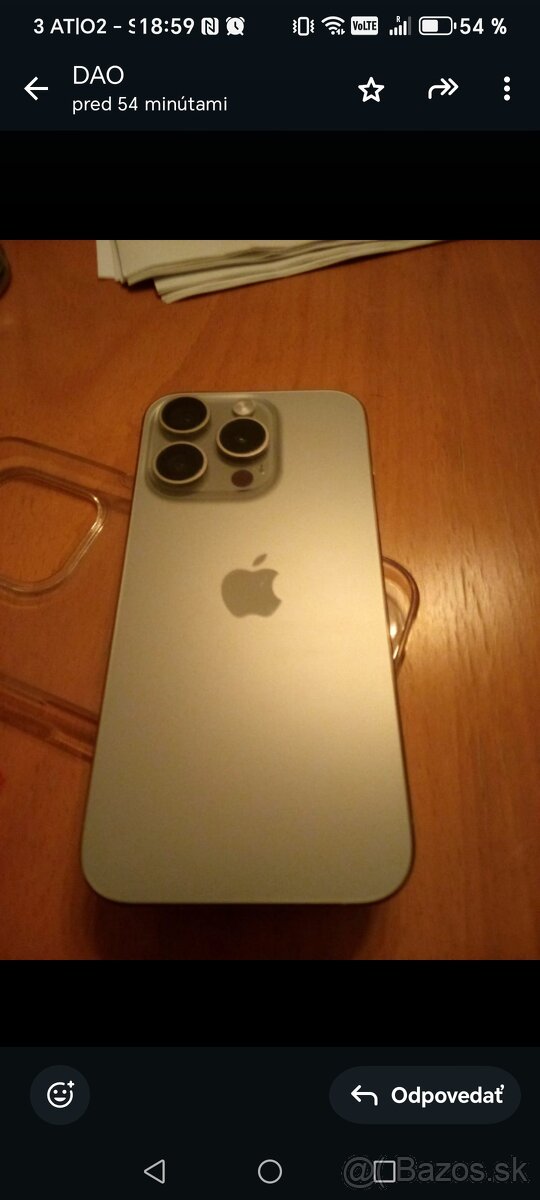 Iphone 15 pro 256gb