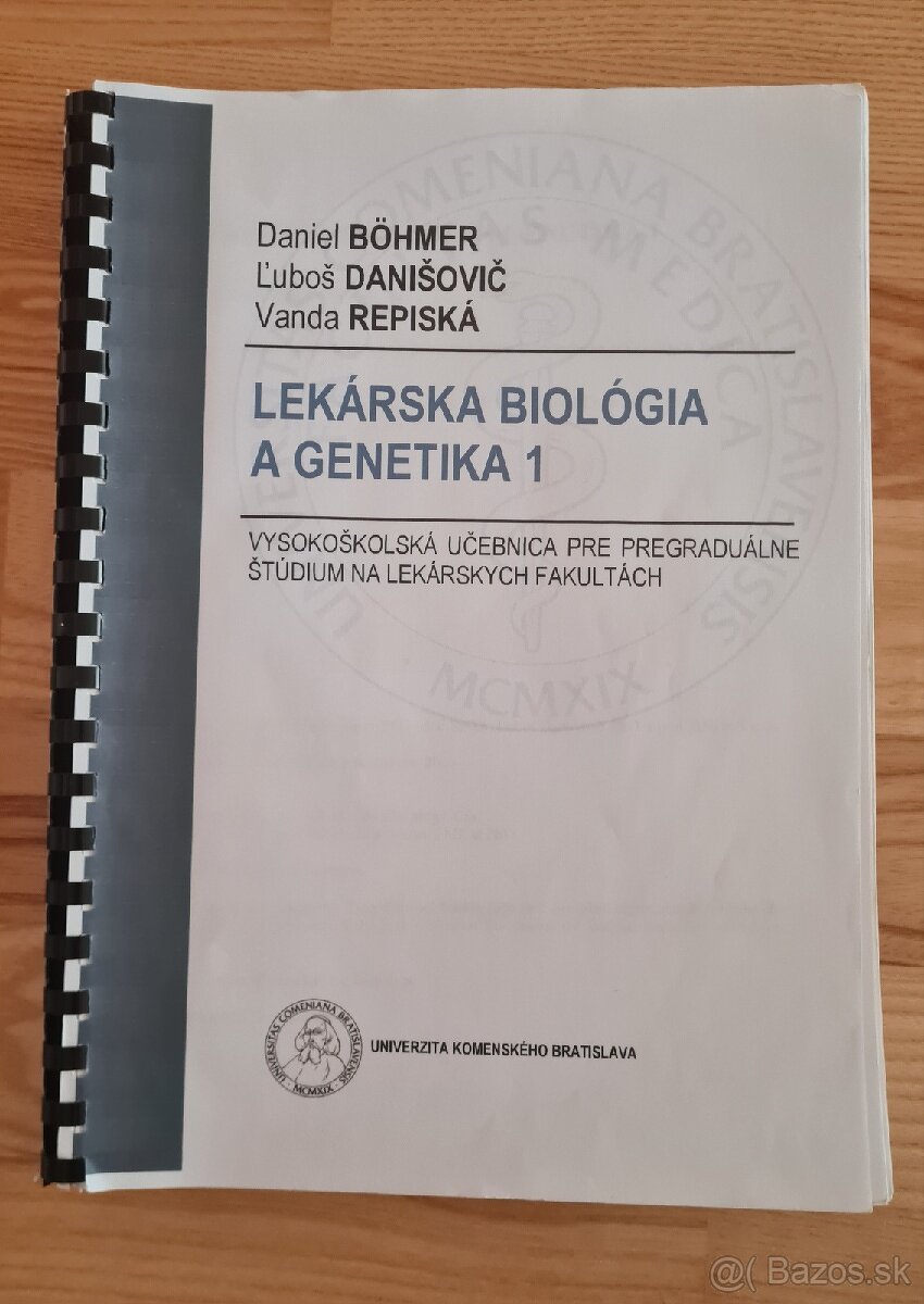 Lekárska biológia a genetika 1