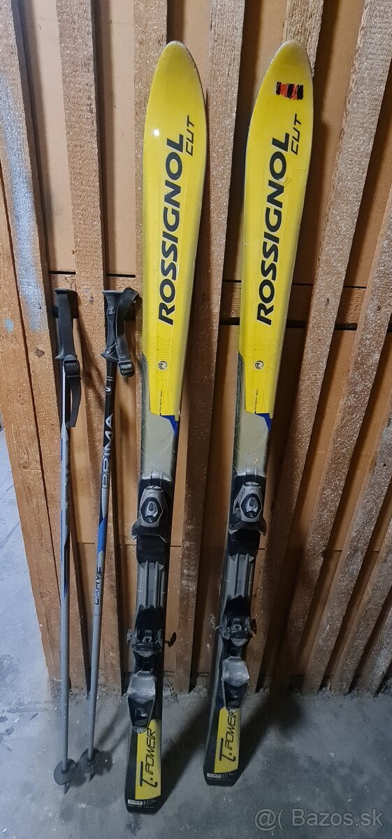 Predam lyze rossignol 160 aj s palicami