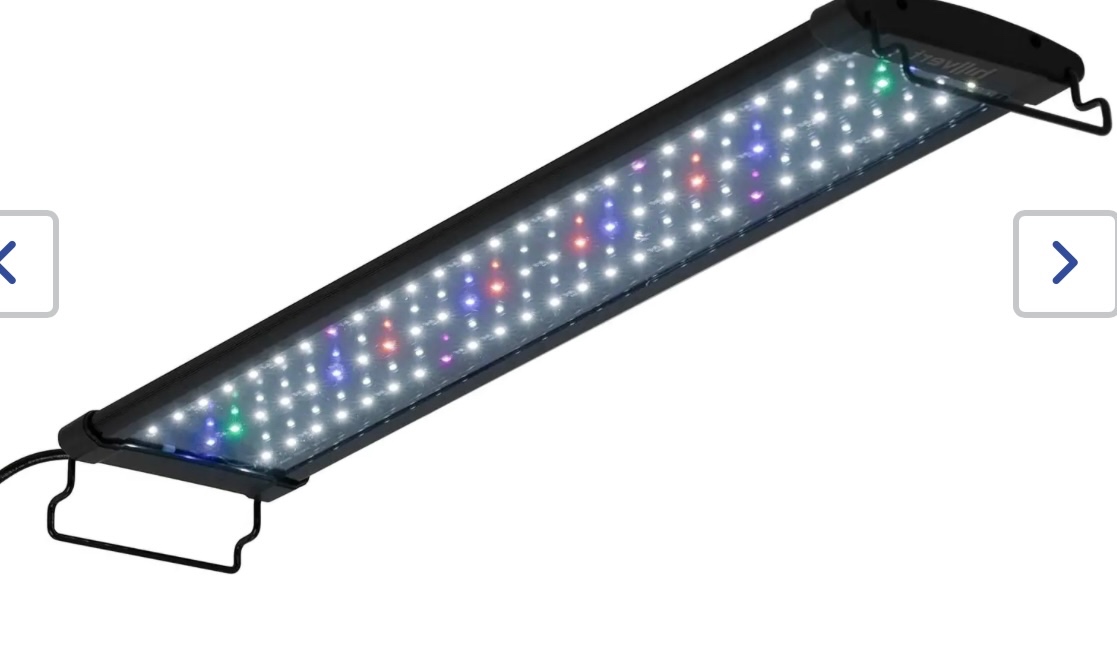 RGB LED osvetlenie Akvaria 120-150cm