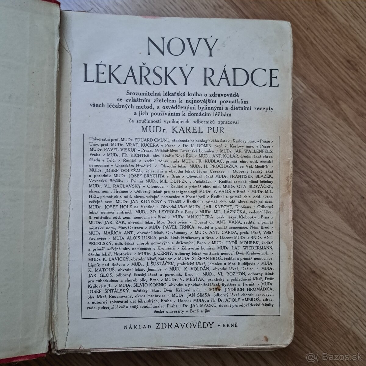 Nový lékařský rádce 1940