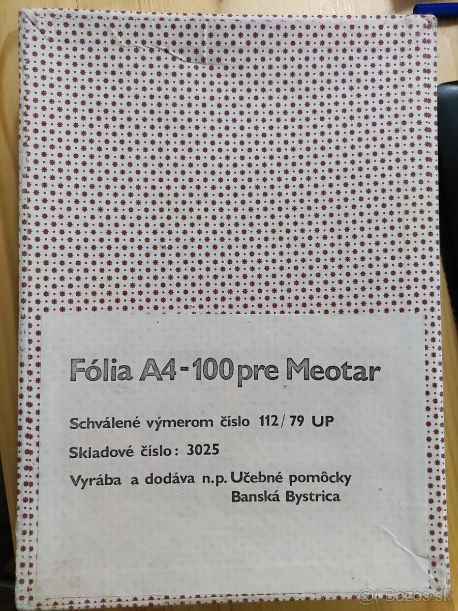 Fólie pre Meotar