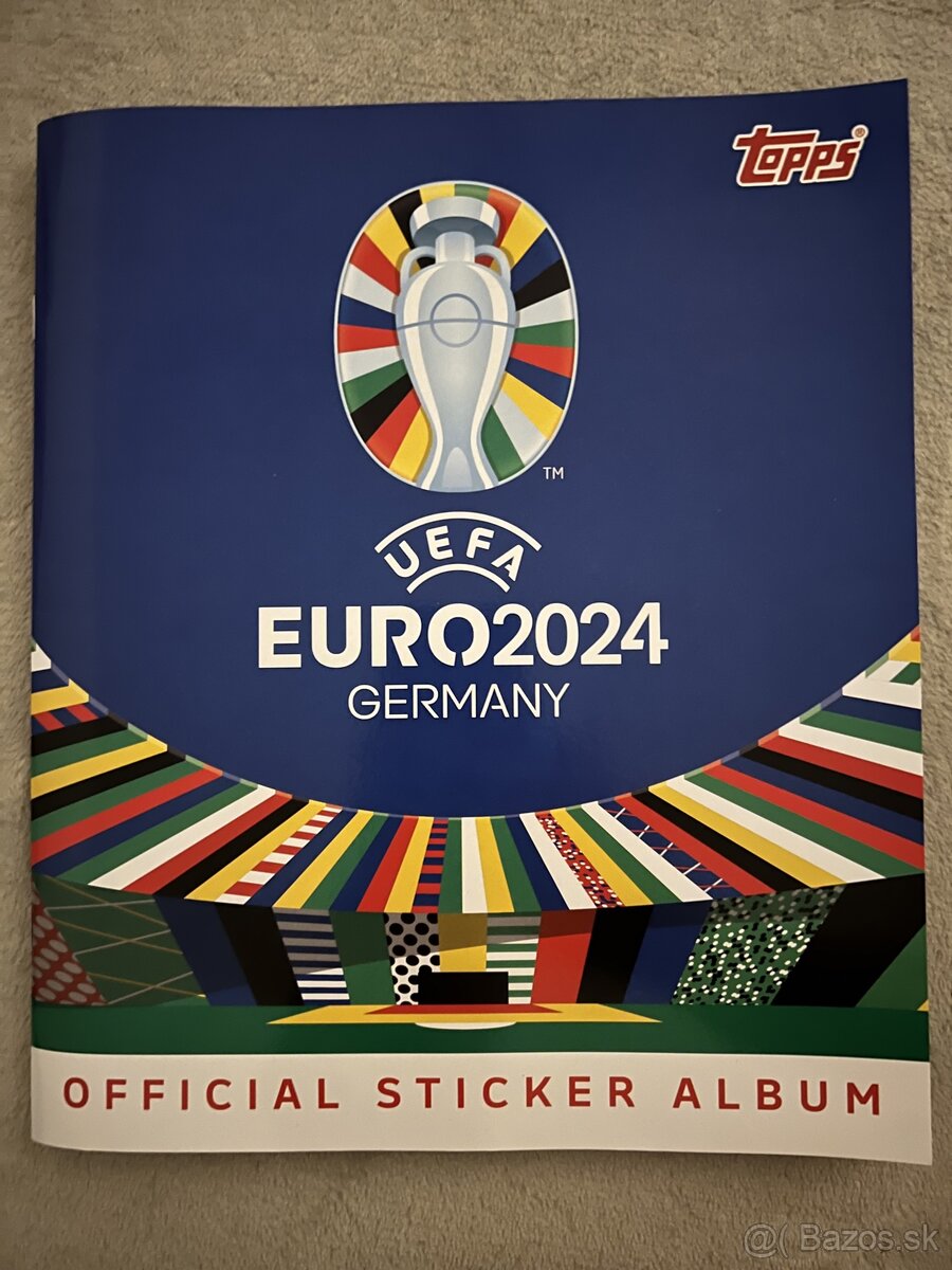 Topps UEFA Euro 2024 - samolepky