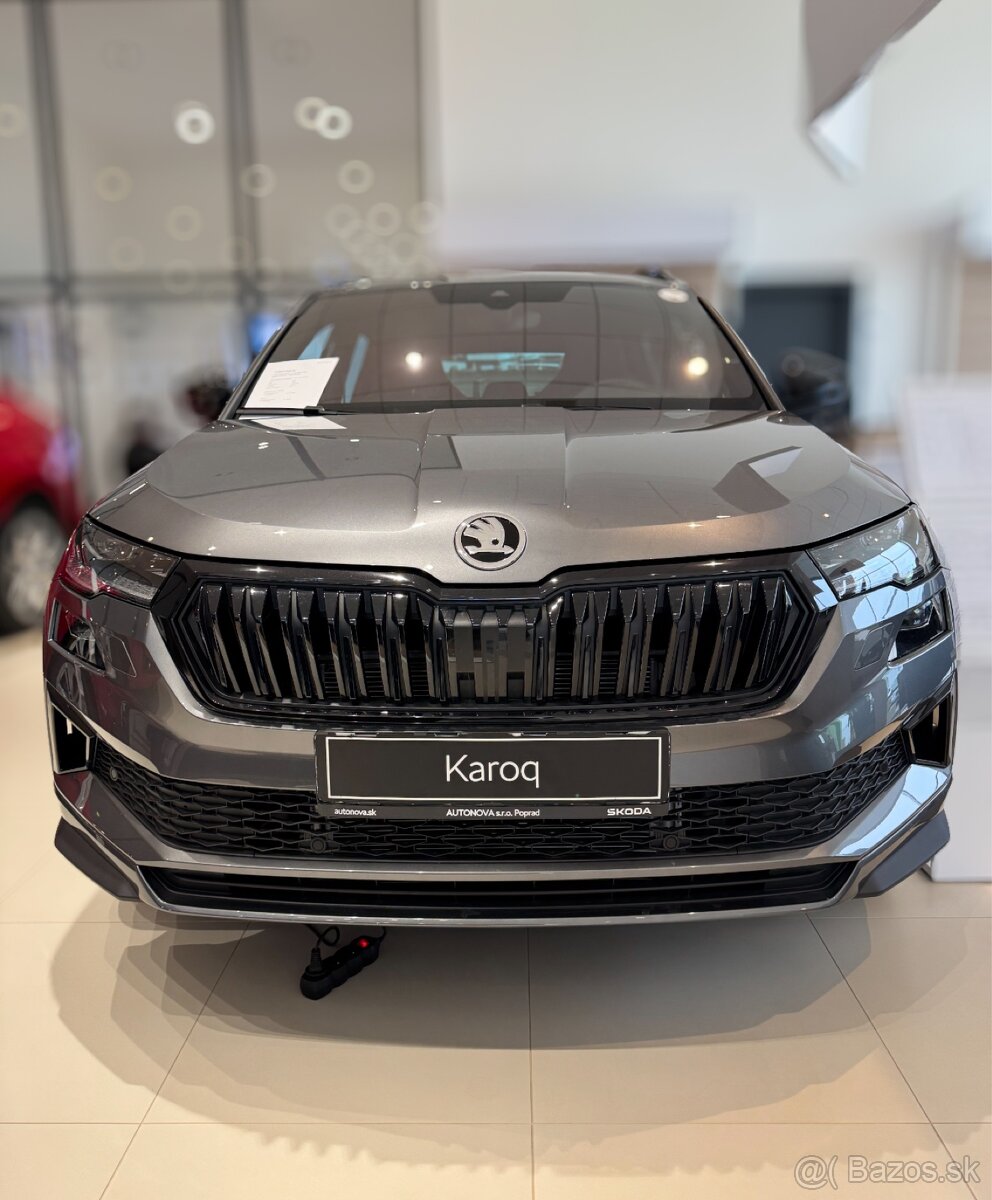 Škoda Karoq 1.5 TSI 110 kW, Sivá Graphite metalíza