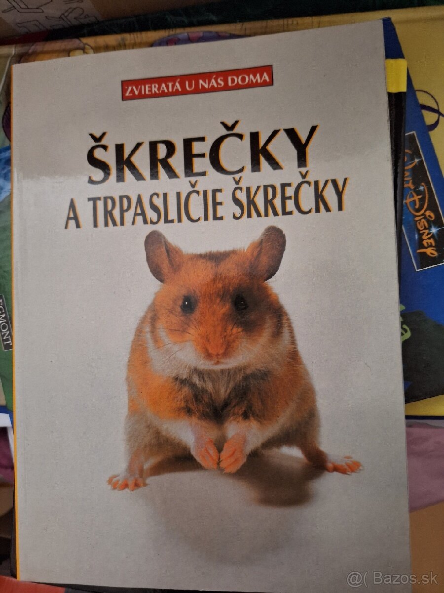 Kniha škrečky a trpasličí škrečky