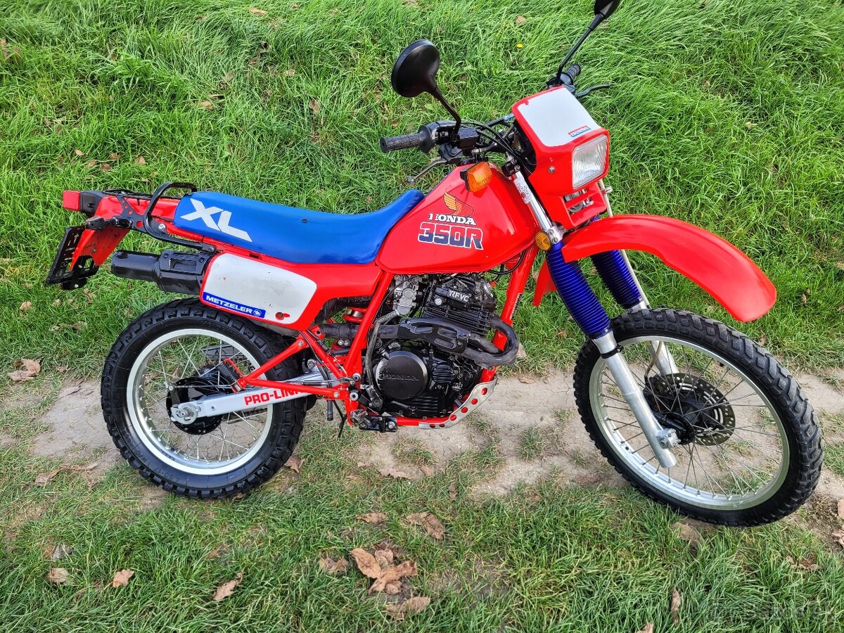 Honda XL 350 R 1985 doklady