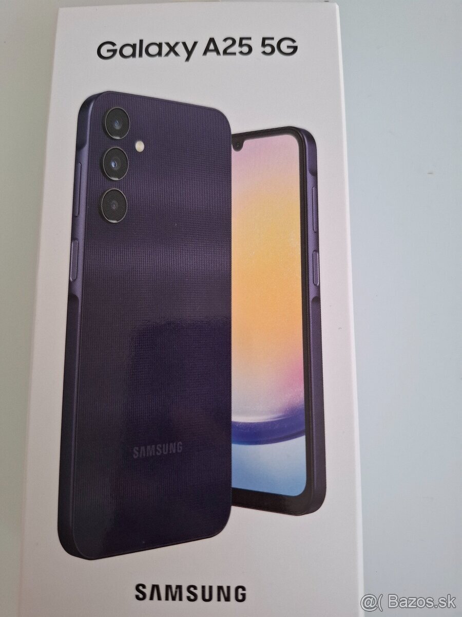 Samsung a25 5G -NOVY A NEROZBALENY