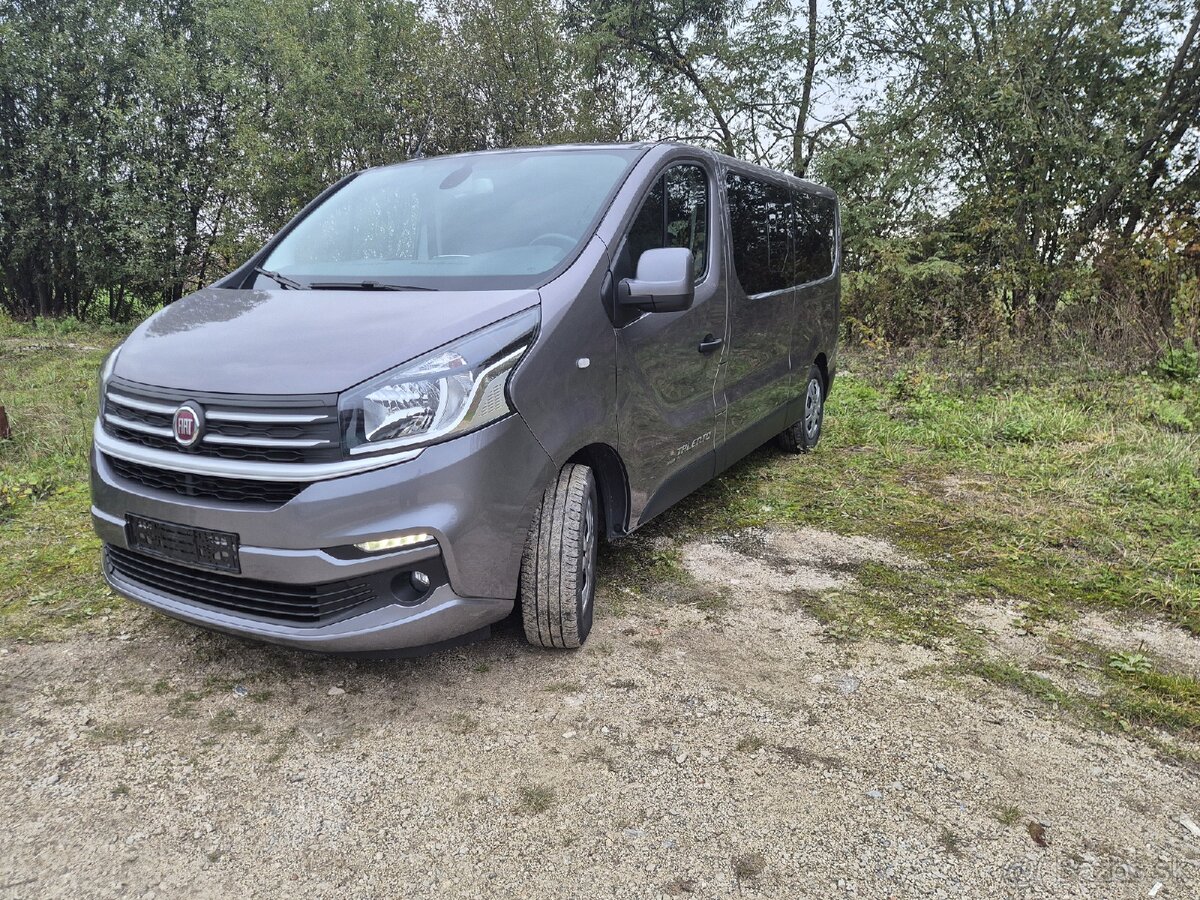 prenajom 8 miestne auto Fiat Talento